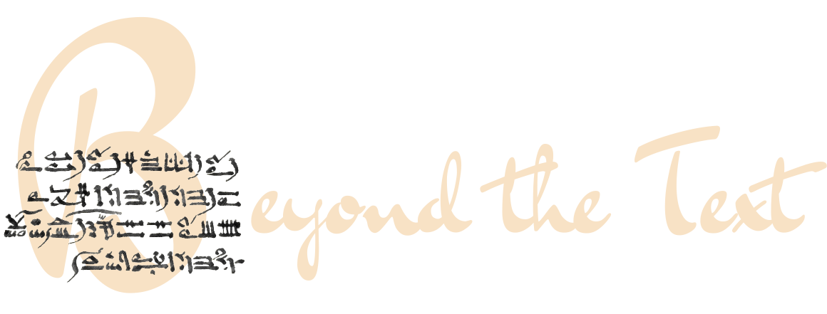 Title Beyond the Text © Beyond the Text